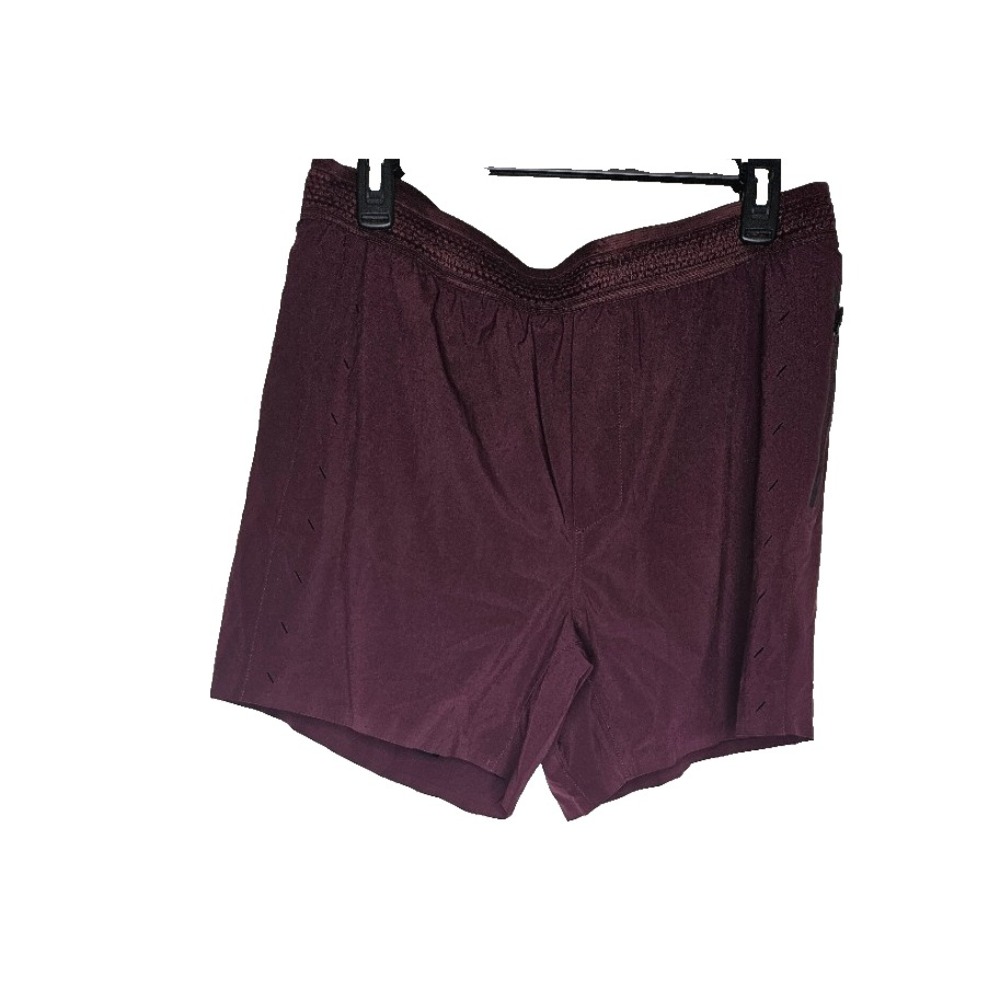 Ten Thousand Session Shorts Mens M 5in Lined Burgundy Performance Athleisure Gym